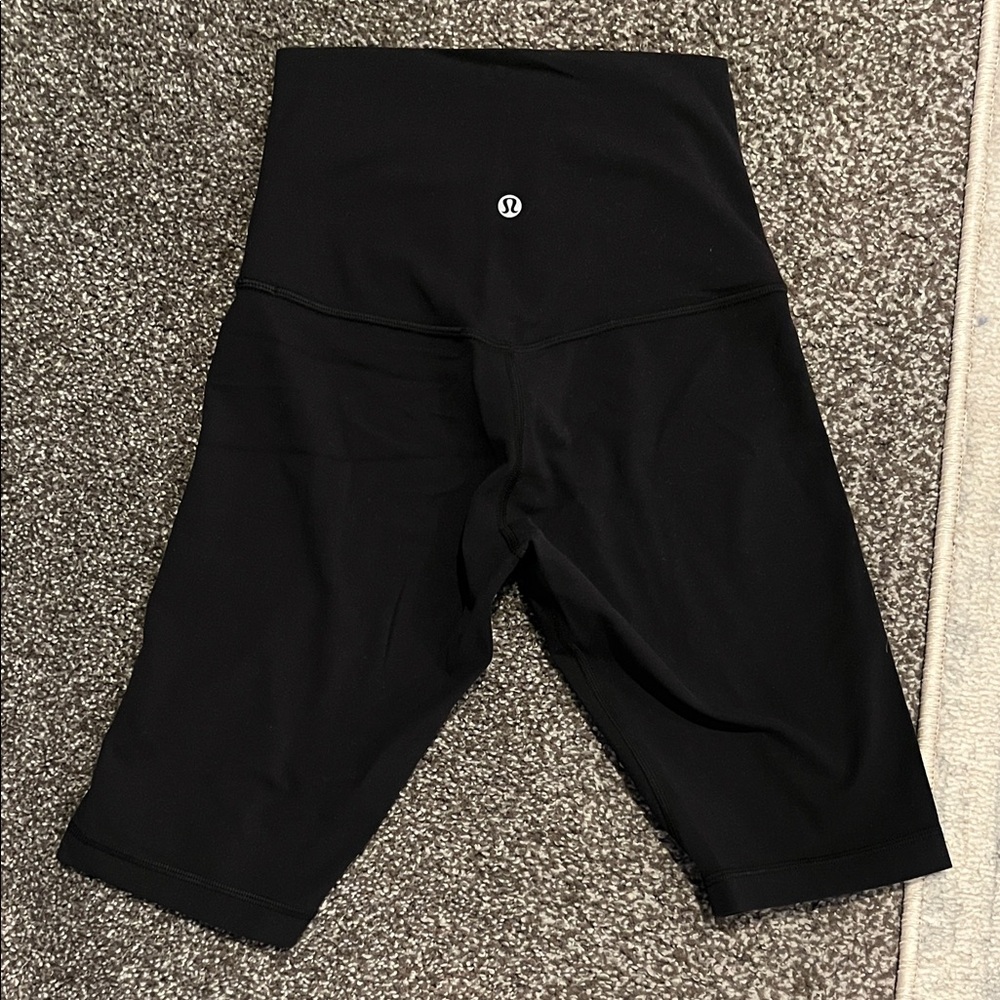 lululemon athletica Women's Black High-Waisted Bike Shorts